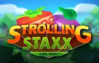 Strolling Staxx: Cubic Fruits Logo