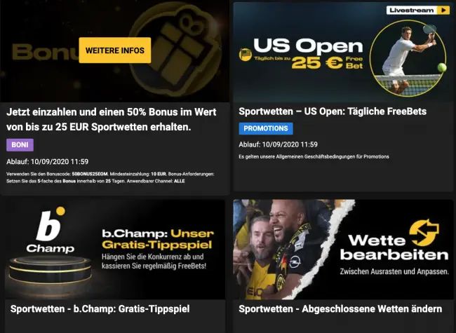Bwin Bonuscode Bestandskunden