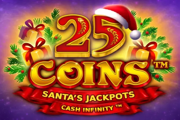 25 Coins Santa's Jackpots Logo