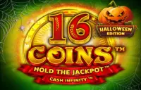 16 Coins Halloween Edition Logo