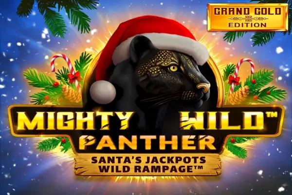 Mighty Wild: Panther Grand Gold Edition Santa's Jackpots Logo