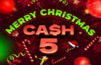 Cash 5 Christmas Logo