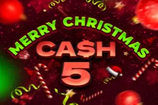 Cash 5 Christmas Logo