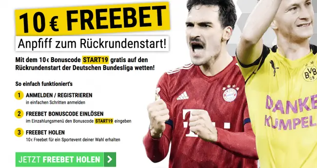 Cashpoint Freebet 10