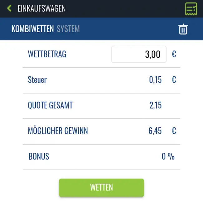 Happybet Wettsteuer