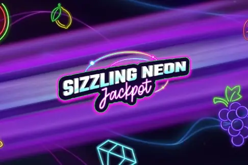 Sizzling Neon Jackpot Logo
