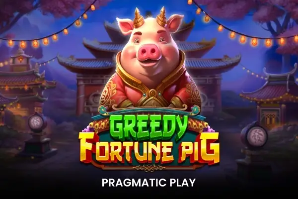Greedy Fortune Pig Logo