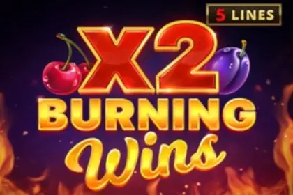 Burning Wins X2 Logo