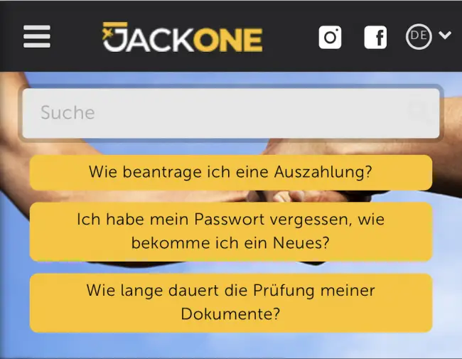 JackOne Kontakt