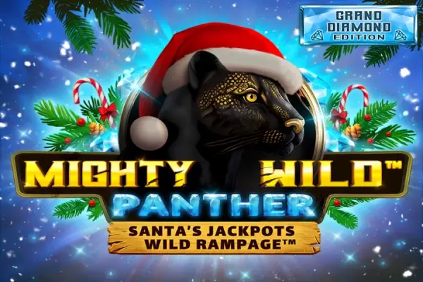 Mighty Wild: Panther Grand Diamond Edition Santa's Jackpots Logo