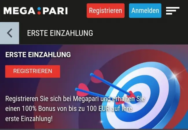 Megapari Bonus