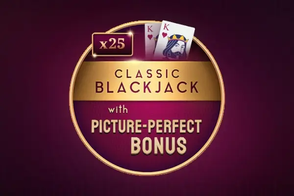 Classic Blackjack with Picture-Perfect Bonus Logo