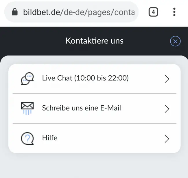 Bildbet Test