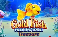 Gold Fish Feeding Time Treasure Logo