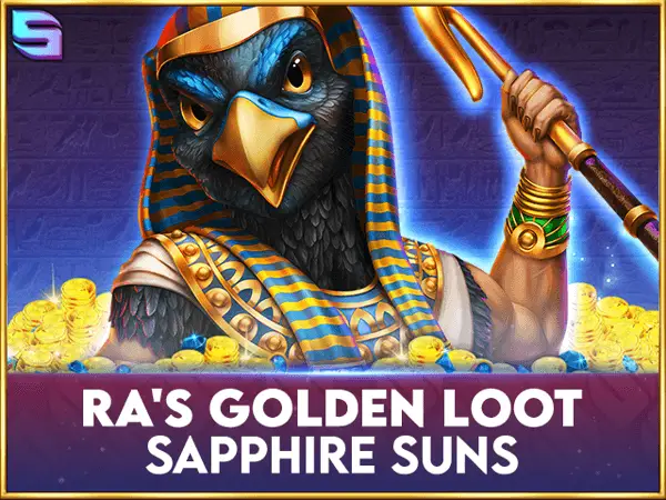 Ra's Golden Loot - Sapphire Suns Logo
