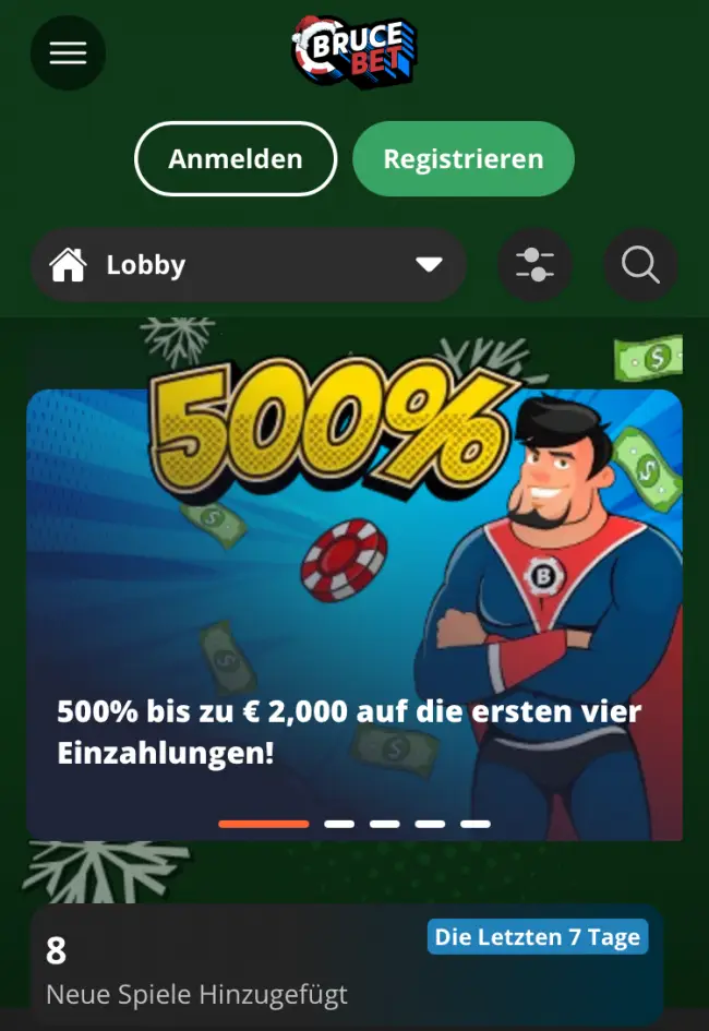 Bruce Bet Casino Test