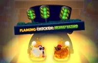Flaming Chicken Highway Hazard Logo