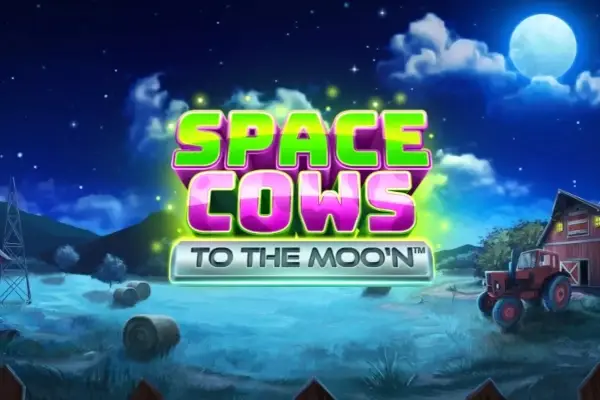 Space Cows To The Moon Logo