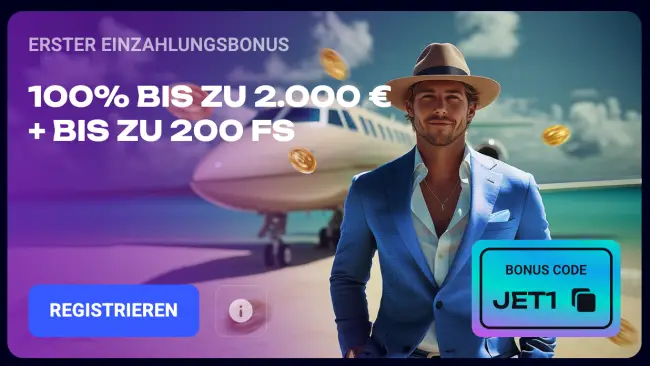 Jet4Bet Casino Bonus