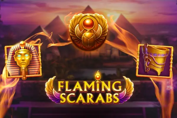 Flaming Scarabs Logo