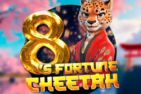 8's Fortune Cheetah Logo