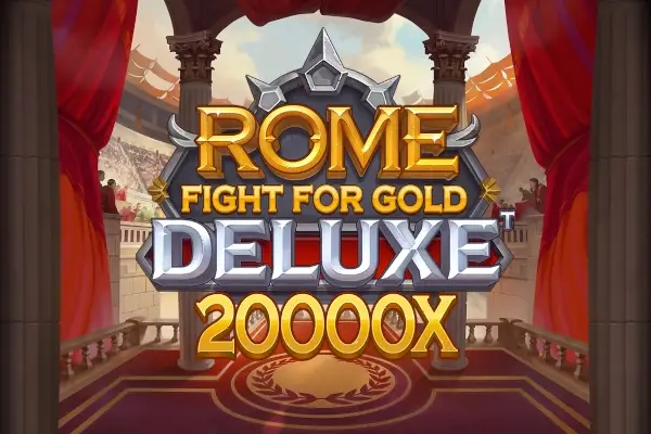 Rome Fight For Gold Deluxe Logo