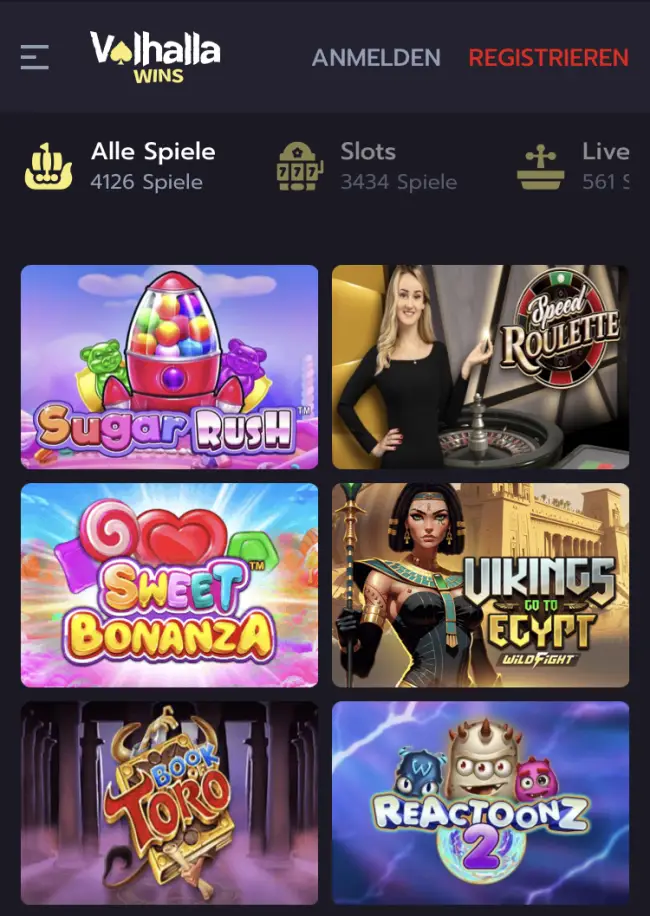 Valhallawins Casino Bonus