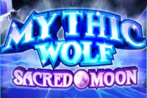 Mythic Wolf Sacred Moon Logo