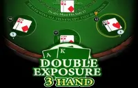 Blackjack Double Exposure 3 Hand Logo