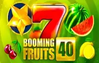 Booming Fruits 40 Logo