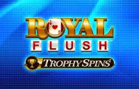 Royal Flush Trophy Spins Logo