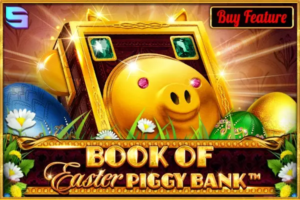 Book Of Easter Piggy Bank Logo