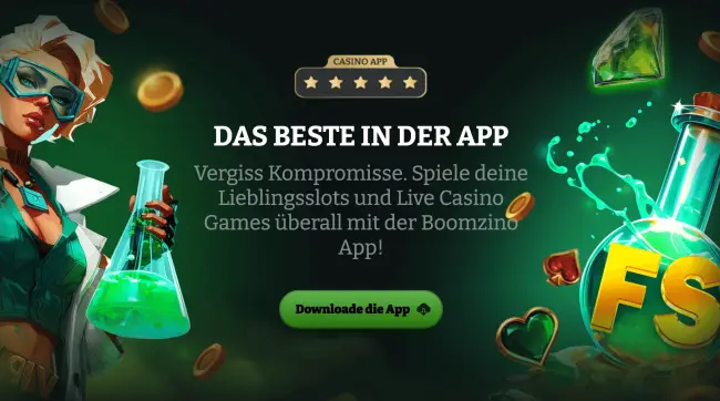 Boomzino Casino App