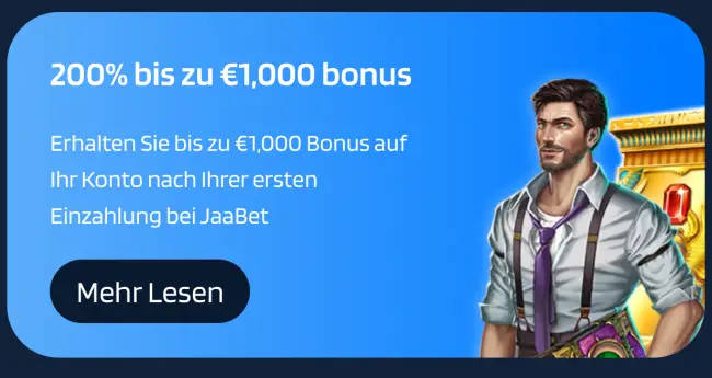 Jaabet Casion Willkommensbonus