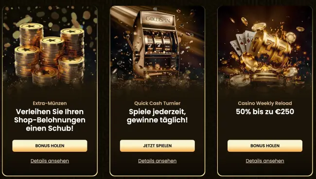 Goldspin Casino Test