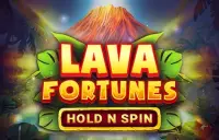 Lava Fortunes Hold N Spin Logo