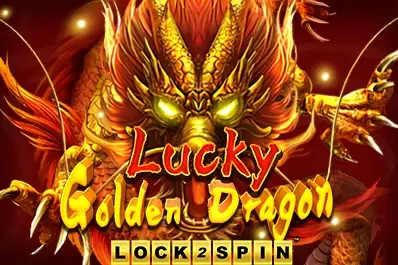 Lucky Golden Dragon Lock 2 Spin Logo