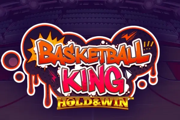 Basketball King Hold & Win Logo