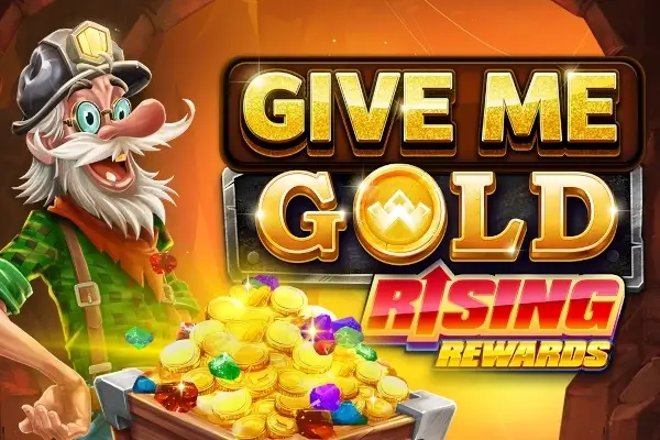 Give Me Gold: Rising Rewards Logo