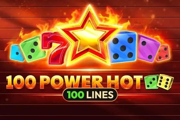 100 Power Hot Dice Logo