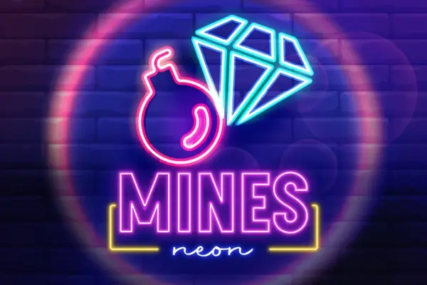 Mines Neon Logo