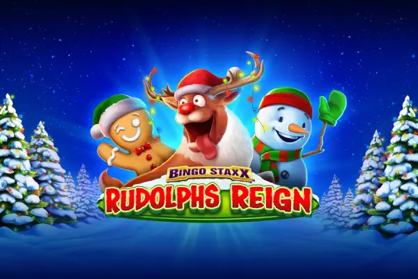 Bingo Staxx Rudolphs Reign Logo