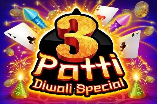 3 Patti Diwali Special Logo