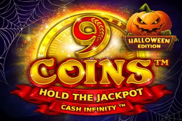 9 Coins Halloween Edition Logo
