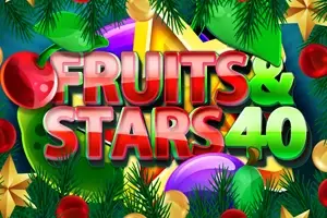 Fruits & Stars 40 Christmas Logo