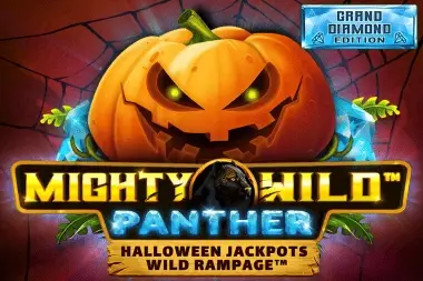Mighty Wild: Panther Grand Diamond Edition Halloween Jackpots Logo