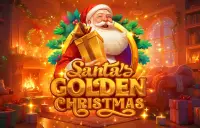 Santa's Golden Christmas Logo