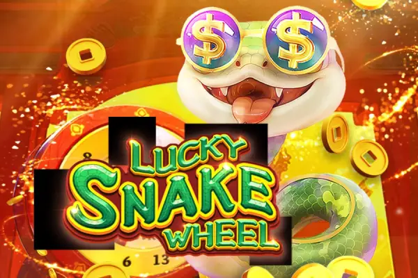 Lucky Snake Wheel Logo