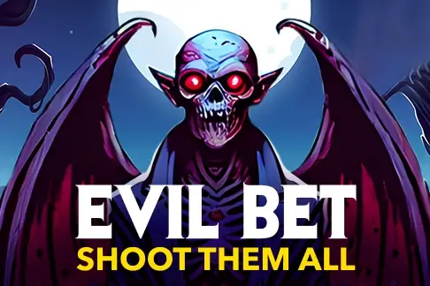 Evil Bet Shoot Them All Logo
