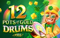 12 Pots of Gold Drums Logo